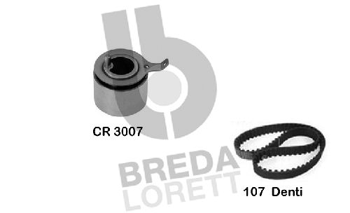 BREDA LORETT Zobsiksnas komplekts KCD0206